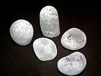 Clear Quartz Pebbles Clear Quartz Pebbles