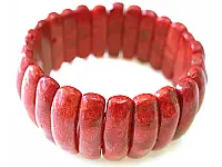 Red Wood Coral Bracelet Red Wood Coral Bracelet