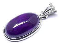 Sugilite Pendant in Silver Sugilite Pendant in Silver