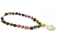 Multi Color Tourmaline Necklace Multi Color Tourmaline Necklace