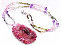 Rainbow color Tourmaline Necklace Rainbow color Tourmaline Necklace