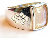 Moon Stone Silver Ring Moon Stone Silver Ring