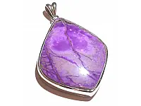 Sugilite in Silver Pendant Sugilite in Silver Pendant
