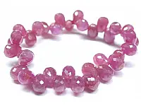 Ruby Faceted Bracelet Ruby Faceted Bracelet