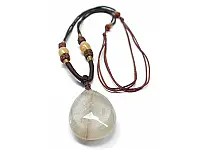 Rutilated Quartz Pendant Necklace Rutilated Quartz Pendant Necklace