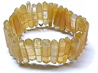 Yellow Rutilated Quartz Bracelet Yellow Rutilated Quartz Bracelet