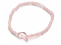 Rose Quartz Beads Bracelet Rose Quartz Beads Bracelet