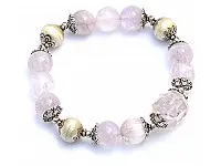 Kunzite Silver Bracelet Kunzite Silver Bracelet