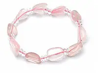 Rose Quartz Bracelet Rose Quartz Bracelet