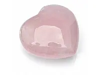 Lavender Rose Quartz Heart Lavender Rose Quartz Heart