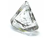 Phantom Quartz Faceted Pendant Phantom Quartz Faceted Pendant