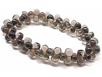 Smoky Quartz Bead Bracelet Smoky Quartz Bead Bracelet