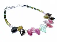 Tourmaline Maple Leaf Bracelet Tourmaline Maple Leaf Bracelet