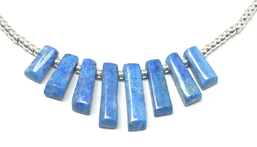 Lapis and Silver Pharaoh Necklace