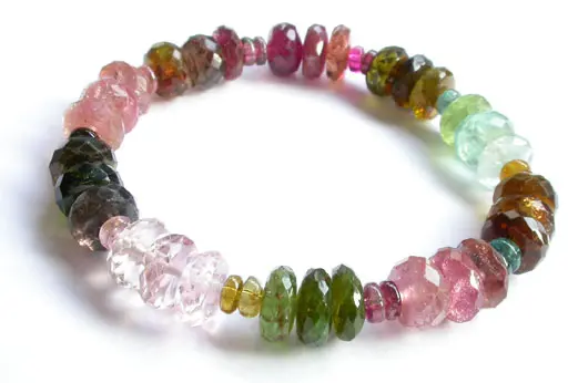 Tourmaline Multi Color Bracelet