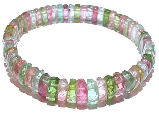 Tourmaline Multi Color High Quality Bracelet