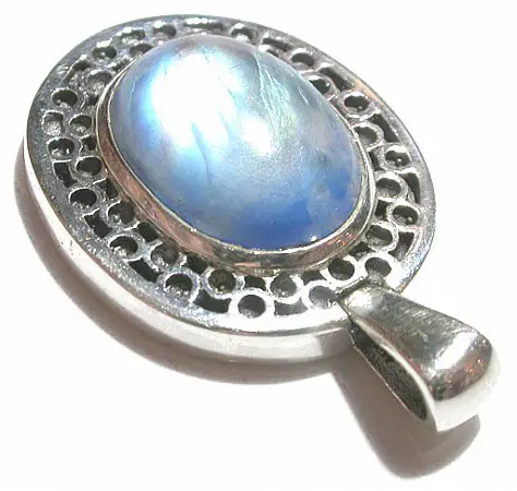 Labradorite in Silver Pendant