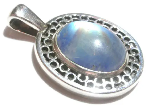 Labradorite in Silver Pendant