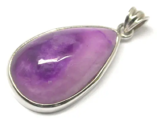 Sugilite in Silver Pendant