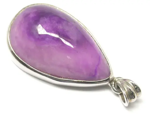 Sugilite in Silver Pendant