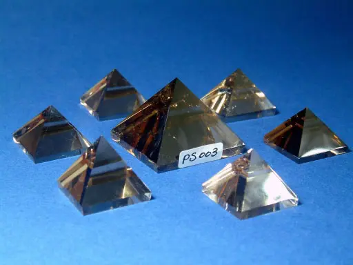 Smoky Quartz Crystal Pyramids Set 1