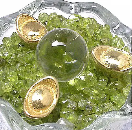 Feng Shui Fortune Egg with Ingots