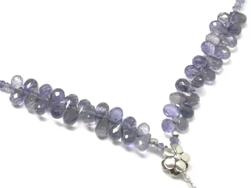 Iolite Faceted Necklace