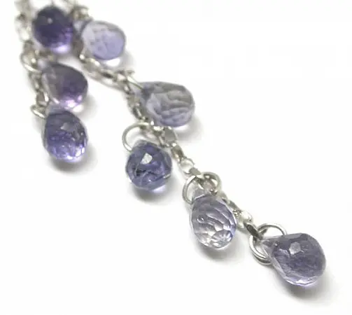 Iolite Faceted Necklace