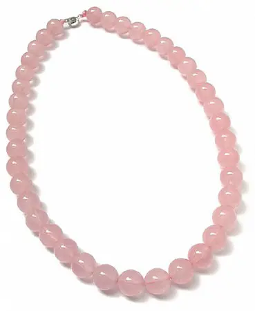 Rose Quartz Beads Necklace