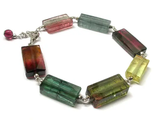 High Quality Tableaux Tourmaline Bracelet