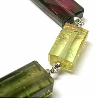 High Quality Tableaux Tourmaline Bracelet