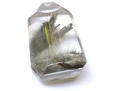 Silver Rutilated Quartz Pendant