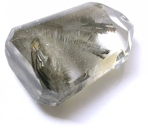 Silver Rutilated Quartz Pendant