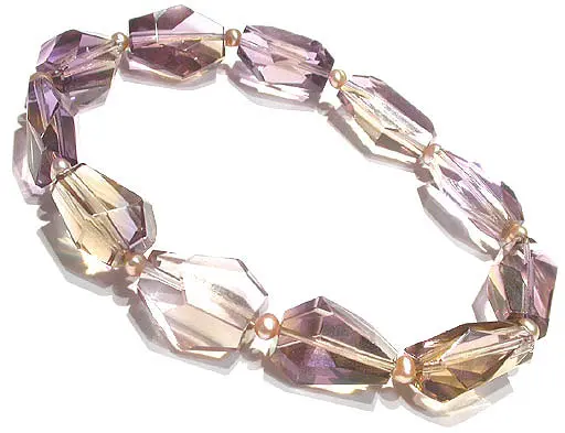 Ametrine Faceted Bracelet