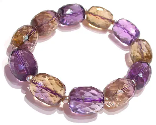 Ametrine Faceted Bracelet