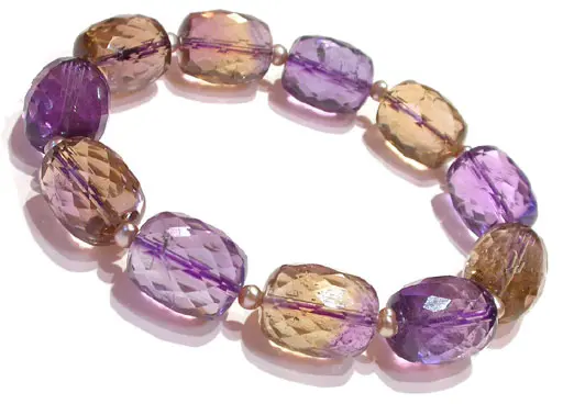 Ametrine Faceted Bracelet