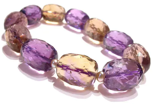 Ametrine Faceted Bracelet