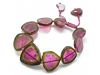 Tourmaline Multi Color Plateaux Bracelet