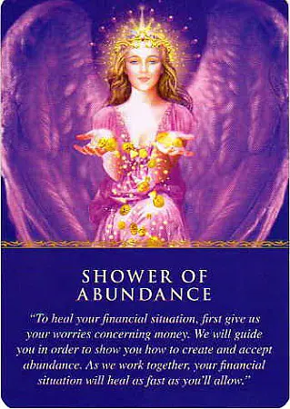 Daily Guidance from your Angels oracle cards by Doreen Virtue