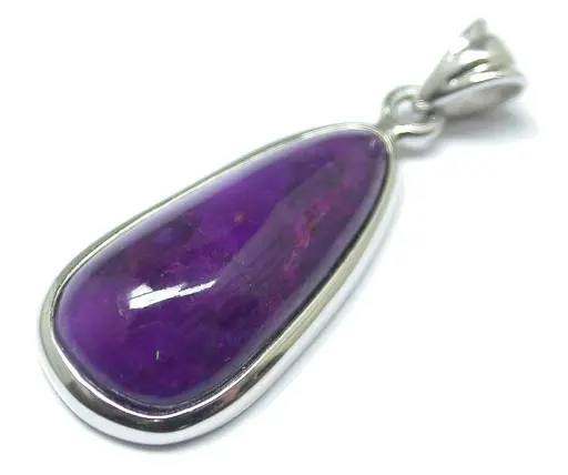 Sugilite Pendant in Silver