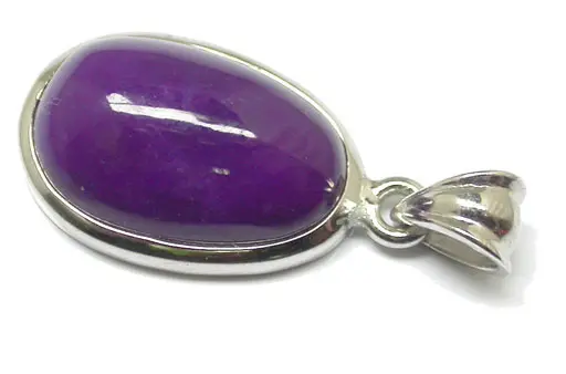 Sugilite Pendant in Silver