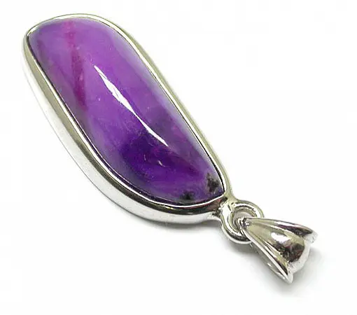 Sugilite Pendant in Silver