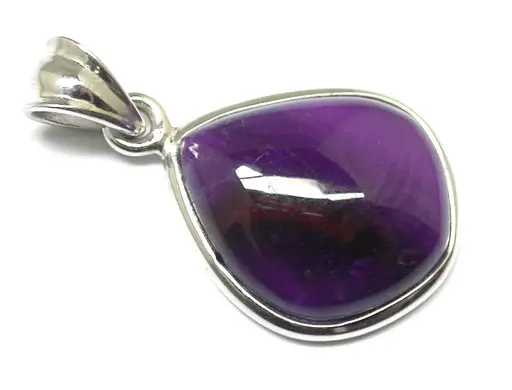 Sugilite Pendant in Silver