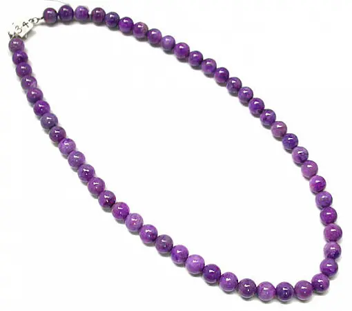 Sugilite Bead Necklace