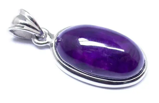 Sugilite Pendant in Silver