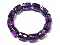 Amethyst Faceted Bracelet