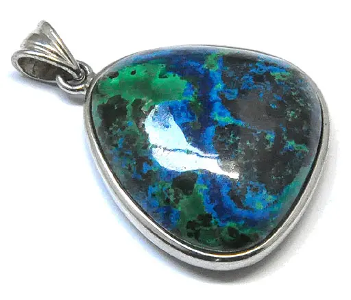 Azurite Malachite Pendant