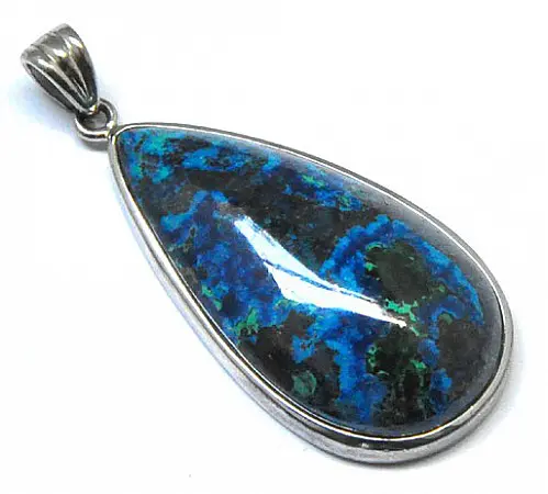 Azurite Malachite Pendant