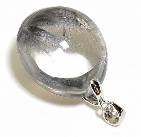 Rutilated Quartz Pendant