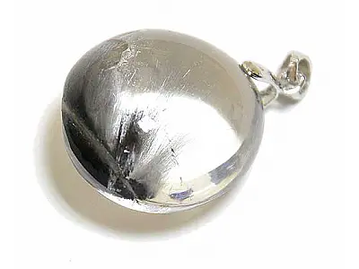 球型銀鈦墜子